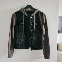 36 - Esmara Jeans Jacke mit Stoff Ärmeln & Kaputze Nordrhein-Westfalen - Solingen Vorschau