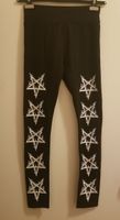 Killstar Leggings  Pentagramme Flammen Aufdruck Gothic Punk NP40€ Brandenburg - Potsdam Vorschau