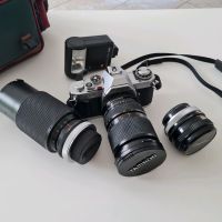 Canon AV1 mit drei objektiven und Blitz Nordrhein-Westfalen - Neunkirchen-Seelscheid Vorschau