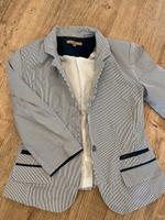 Schicker Blazer blau-weiß gestreift 3/4 Arm Bayern - Dittelbrunn Vorschau