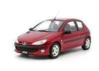 Otto Peugeot 206 S16 1999 Rouge Lucifer EKQ Modellauto 1:18 Hessen - Driedorf Vorschau