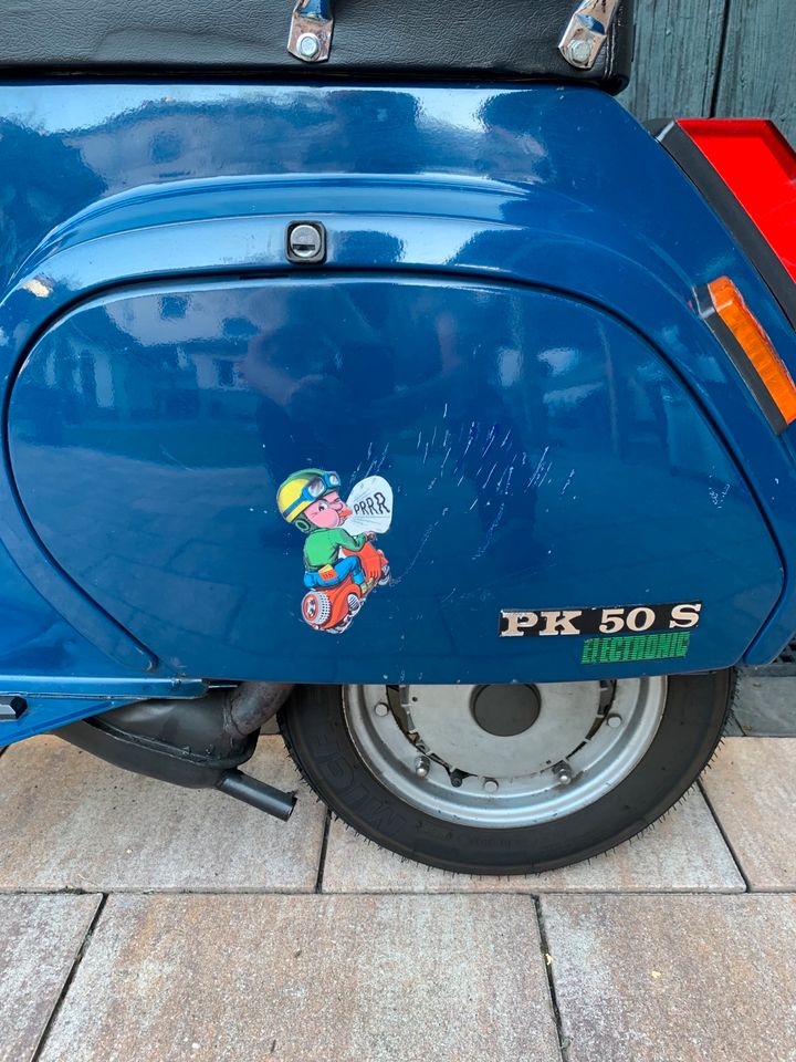 Vespa PK50 S, Originalzustand, Bj. 83, Olack, TOP, nur 5474km in Rodenbach