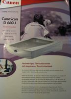 Flachbettscanner CANON (CanoScan D 660U) Nordrhein-Westfalen - Euskirchen Vorschau