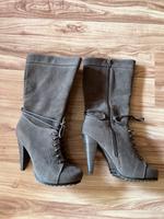 Damenstiefel Braun Größe 37 Niedersachsen - Nienburg (Weser) Vorschau