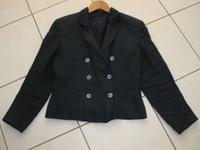 Bogner Leinen Blazer Gr. 36 schwarz Nordrhein-Westfalen - Hünxe Vorschau