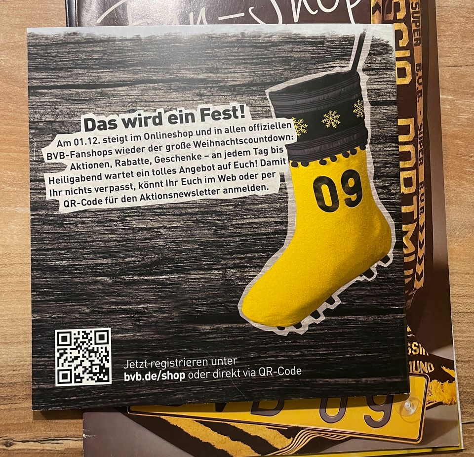 BVB Borussia Dortmund Fan Katalog Alt xmas 90 iger in Vreden