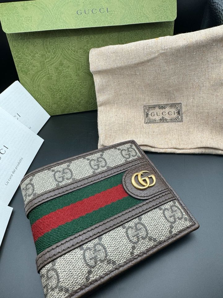Gucci Geldbeutel Geldbörse Original OVP OPHIDIA GG BRIEFTASCHE in Weilheim an der Teck