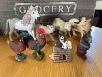 Schleich und Bullyland Farmtiere Pferd Kalb Schaf Hahn Henne Hase Häfen - Bremerhaven Vorschau