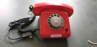 Telefon rot analog DDR Vintage Retro Brandenburg - Luckau Vorschau