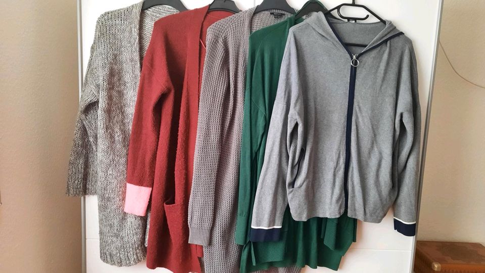 4 Strickjacken (u.a.Esprit+Q/S)+1 Sweatjacke für zus. 10€ Gr. M/L in Nordhorn