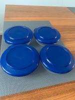 4x Tupperware Tafelperle Dosen blau Rund Schälchen Kunststoff Essen - Essen-Werden Vorschau