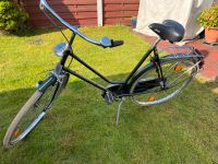 Nostalgie Hollandrad Fahrrad Damen 28 Zoll dunkelgrün Nordrhein-Westfalen - Sassenberg Vorschau