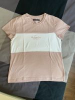 Abercrombie & Fitch Damen T-Shirt Größe M rosa rosé weiß Rundhals Nordrhein-Westfalen - Wermelskirchen Vorschau