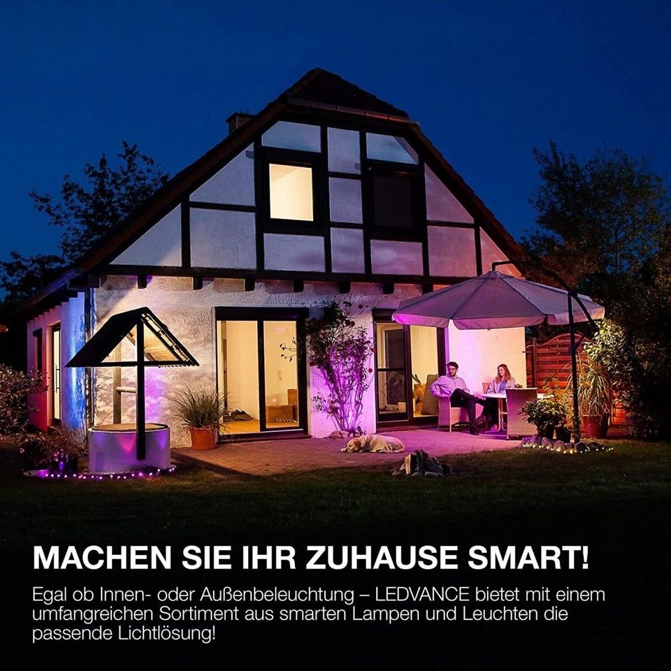 Ledvance SMART+ WiFi RGB LED Außenleuchte Wegeleuchte Up Down 80c in Essen