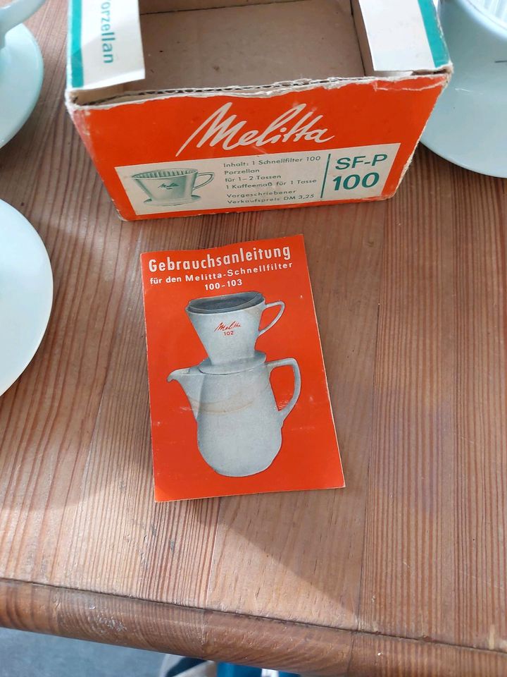 Vintage 3 Kaffee Filter Melitta m. Original Verpackung,,wou in Hamburg