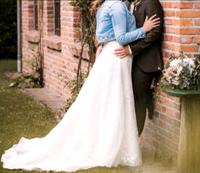 Brautkleid Venus in der Farbe ivory in Größe 40/42. Niedersachsen - Südbrookmerland Vorschau