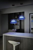 Qisdesign Aurelia LED- Designer Pendelleuchte 18W 3000 K, blau Bayern - Neustadt a. d. Waldnaab Vorschau