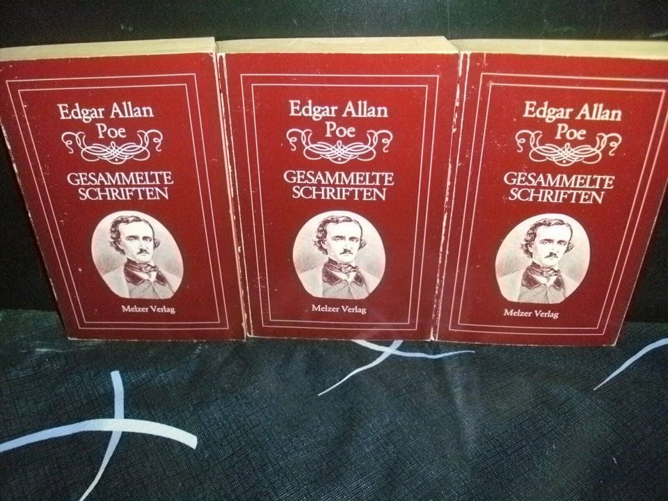 Edgar Allan Poe Gesammelte Schriften Band 1 - 6 in Hamburg