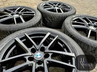 18 ZOLL 5er G30 G31 4er GranCoupe G26 Sommerräder BMW schwarz ➡️ Alufelgen RDKS ➡️ 5x112 ET30 8x18 ➡️ 245/45 R18 GOODYEAR RunFlat RSC BMW Stern Sommerreifen Reifen Sommer ABE Felgen Rial M Nordrhein-Westfalen - Bünde Vorschau