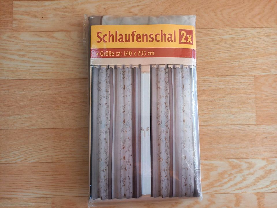 *NEU* Gardinen Schlaufenschals 140x235cm in Zwoenitz
