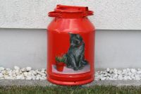 Milchkanne Deckel Katze Motiv Kanne Bodenvase Vorratsbehälter Bayern - Roden Vorschau