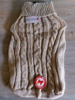 NEU WOLTERS Hunde-Zopf-Strickpullover 50 cm beige Bayern - Rehau Vorschau