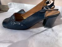 Vintage Pumps 70er ? 6,5 cm  Block Absatz blau bequem Schuh Leipzig - Plagwitz Vorschau