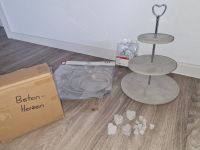 Hochzeit: Beton-Etagere & Deko-Herzen aus Beton Baden-Württemberg - Herbolzheim Vorschau