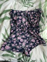 Trägerloser kurzer bunter Jumpsuit mit Blumen von Asos Gr. 36 Nordrhein-Westfalen - Detmold Vorschau