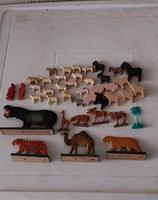 Tiere Bauernhof / Zootiere Holz / Plastik Ostalgie Volkskunst DDR Sachsen-Anhalt - Kroppenstedt Vorschau