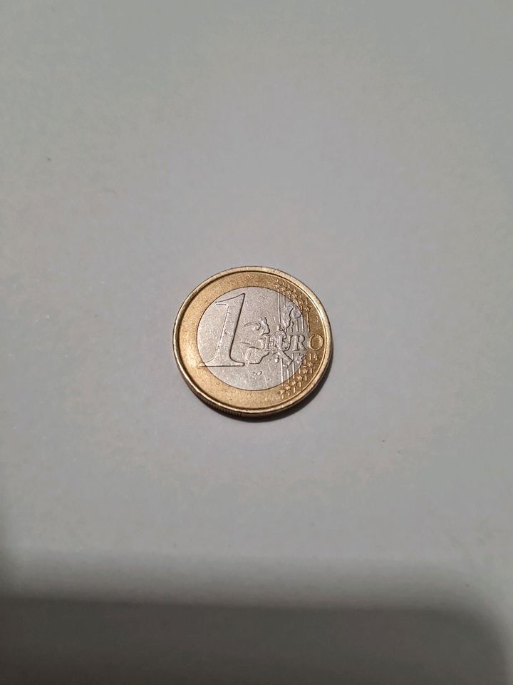 1 Euro Münze Belgien 1999 Fehlprägung in Bassum