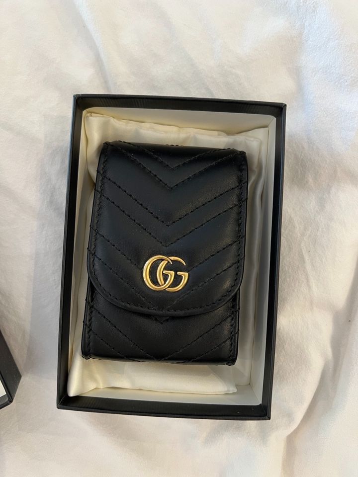 Gucci GG Marmont Zigarettenetui Schwarz in Gütersloh