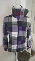 Bench Jacke, Fleecejacke, kariert mit Reißverschluss,hoher Kragen Hessen - Eiterfeld Vorschau