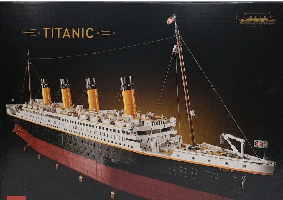 Lego Titanic in Leipzig