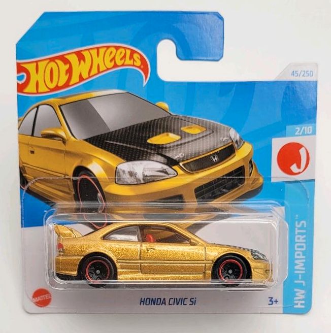 6x HONDA HOT WHEELS CIVIC EG EF SI CUSTOM '88 CRX '76 CVCC in Bochum