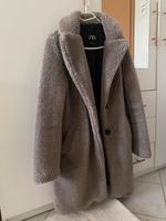 Zara flauschiger Mantel Niedersachsen - Sulingen Vorschau