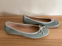 Ballerina mint salbei Leder Venturini Gr. 37 w hilfiger tamaris Hessen - Witzenhausen Vorschau