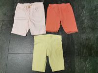 3 kurze Hosen Shorts Radler für Mädchen in Größe 98 98/104 Sachsen - Zwickau Vorschau