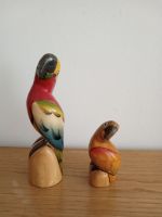 Vintage Figuren Papagei Vogel aus Balsaholz Berlin - Neukölln Vorschau