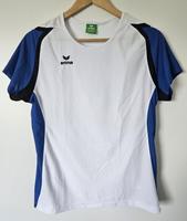 Erima T-Shirt Razor 2.0 Damen Weiss Blau Schwarz Gr. 40 Fitness Bayern - Langenneufnach Vorschau