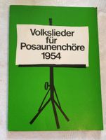Volkslieder für Posaunen 1954 altes Liederbuch Bayern - Lehrberg Vorschau
