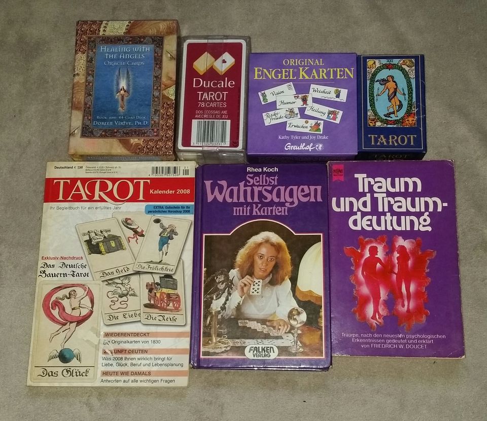 Tarot Karten Engel Karten Orakel Traumdeutung Wahrsagen ab 1,50 in Hamburg