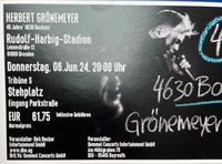 2x Herbert Grönemeyer Dresden; 06.06.2024 20:00 Uhr los Niedersachsen - Göttingen Vorschau