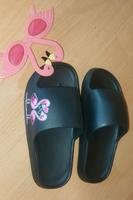 Damen Latschen Schuhe Flamingo Neu Gr.38 + Flamingo Brille Niedersachsen - Sittensen Vorschau