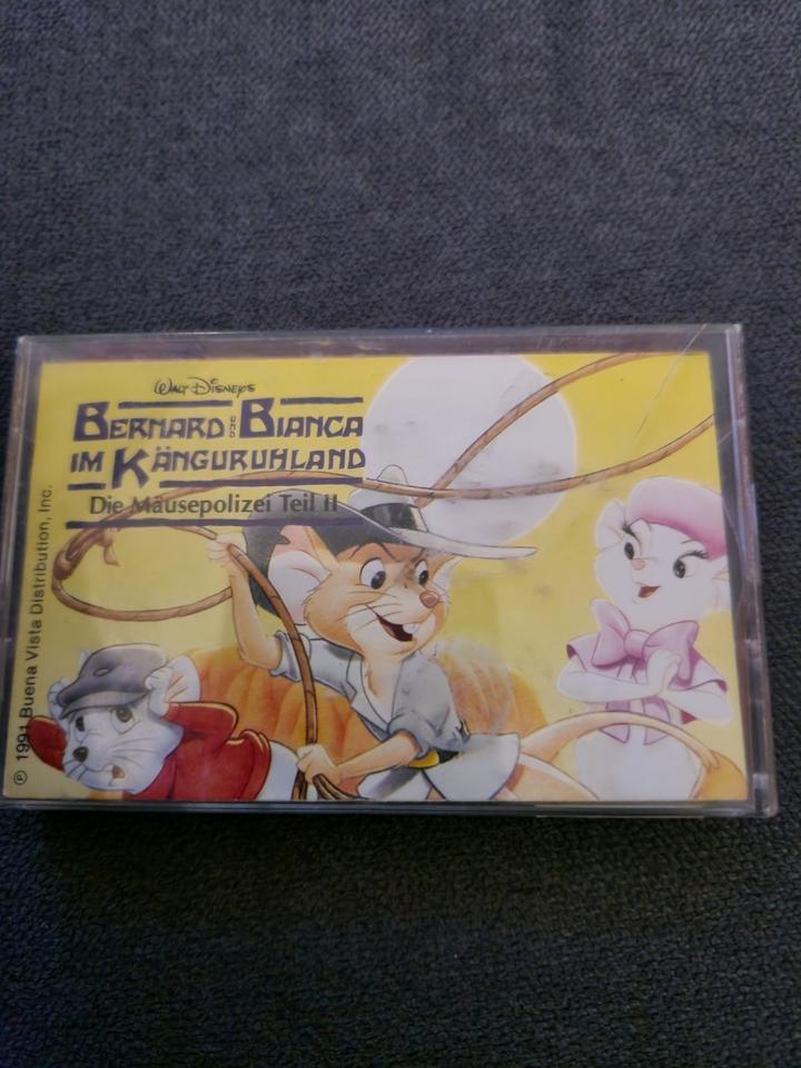 Hörspiel Kassette „ Bernhard und Bianca im Känguruhland ,Folge 2 in Dinslaken