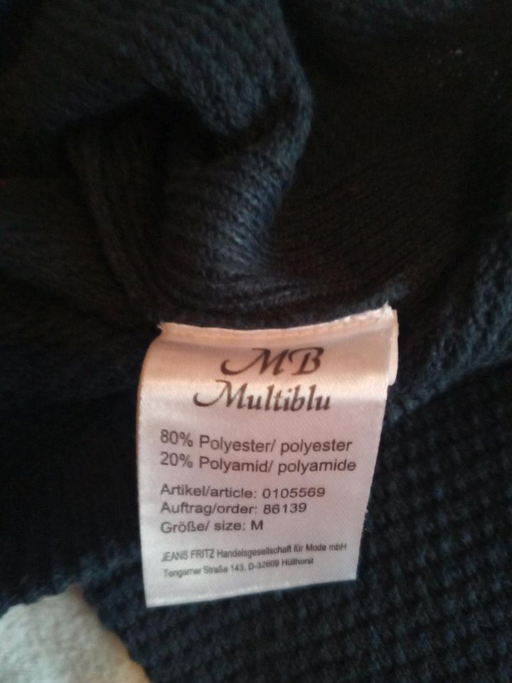 Pullover , Jeans Fritz,blau,  Gr. M in Plettenberg