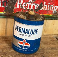 PERMALUBE MOTOR ÖLDOSE AMERICAN OIL COMPANY US TANKSTELLE ÖL DOSE Nordrhein-Westfalen - Hamm Vorschau