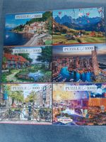 Puzzle,  1000 Teile, 6 Stück, auch einzeln zu verkaufen Niedersachsen - Göttingen Vorschau