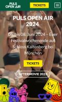 PULS OPEN AIR 2024 (3-Tages-Ticket) Bayern - Affing Vorschau