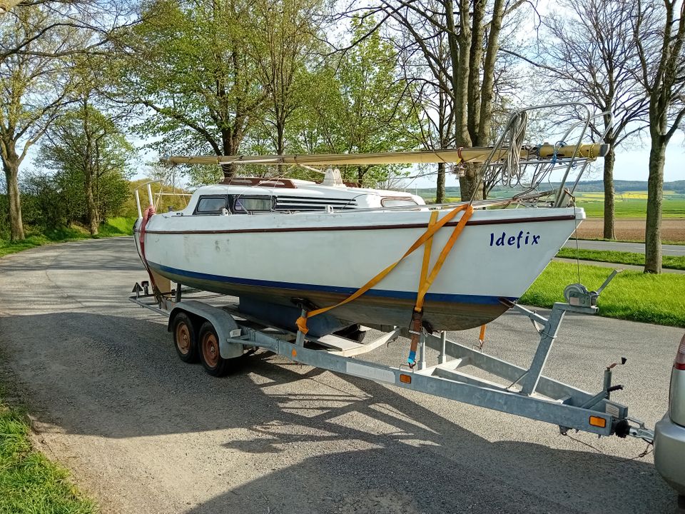 Segelboot Neptun 22 KS Trailer TÜV 04-2025 Elektro Motor in Alfeld (Leine)